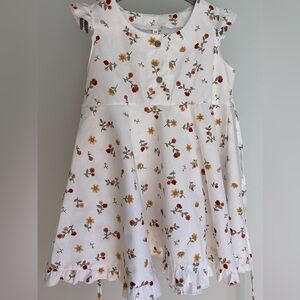 Floral Sleeveless Girls Dress